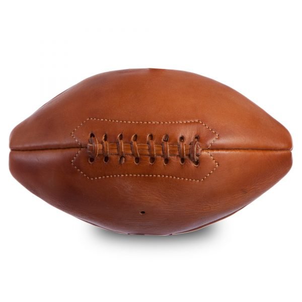 Мяч для американского футбола кожаный VINTAGE American Football (кожа, коричневый)